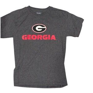 Georgia Bulldog Heathered Gray Tshirt Medium